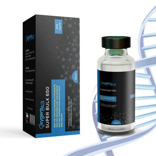 Oxygen Labs SuperBulk 650mg/10ml(Test Cyp,Nandrolone Deconate,Tren E)