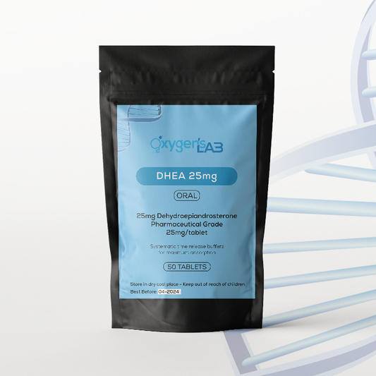 Oxygen Labs DHEA 25mg/50 Tabs