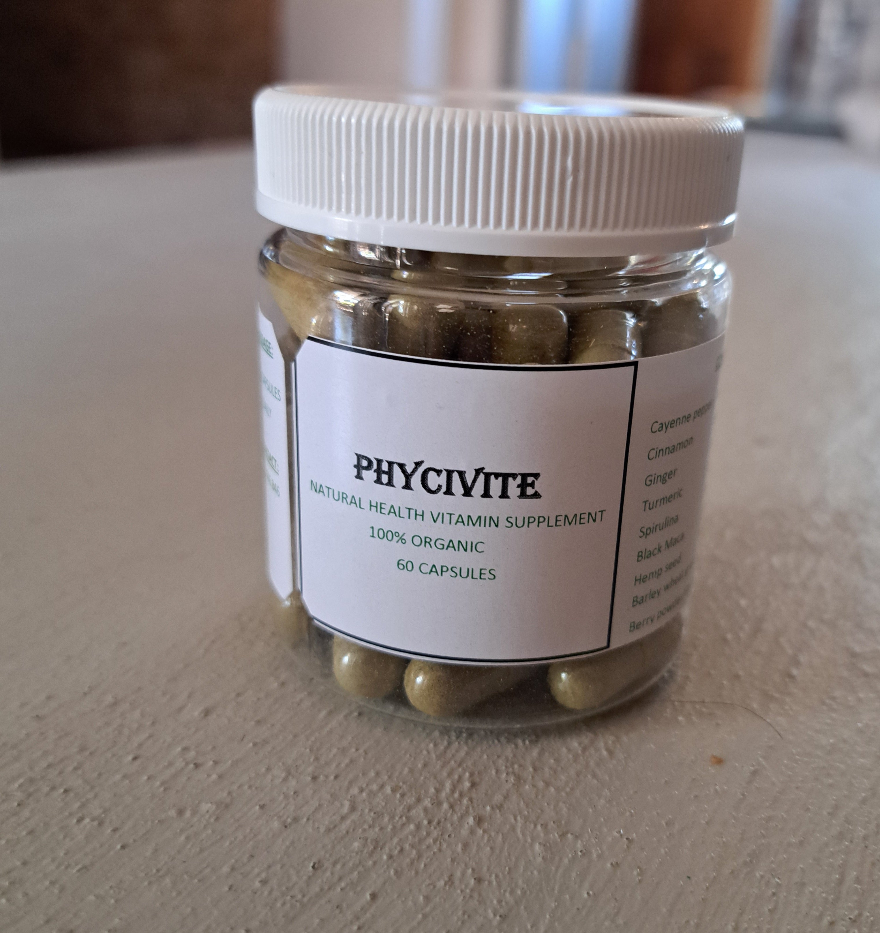 PHYCIVITE Natural Health Vitamin Supplement